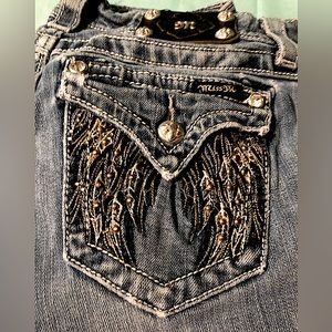 Miss Me Winged Pockets